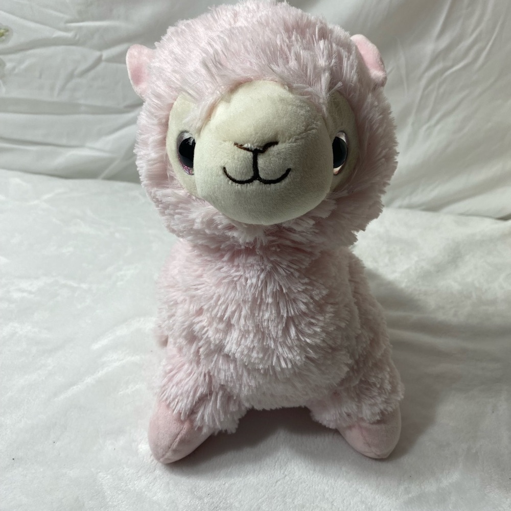 Warm Soft Pink Plush Companion